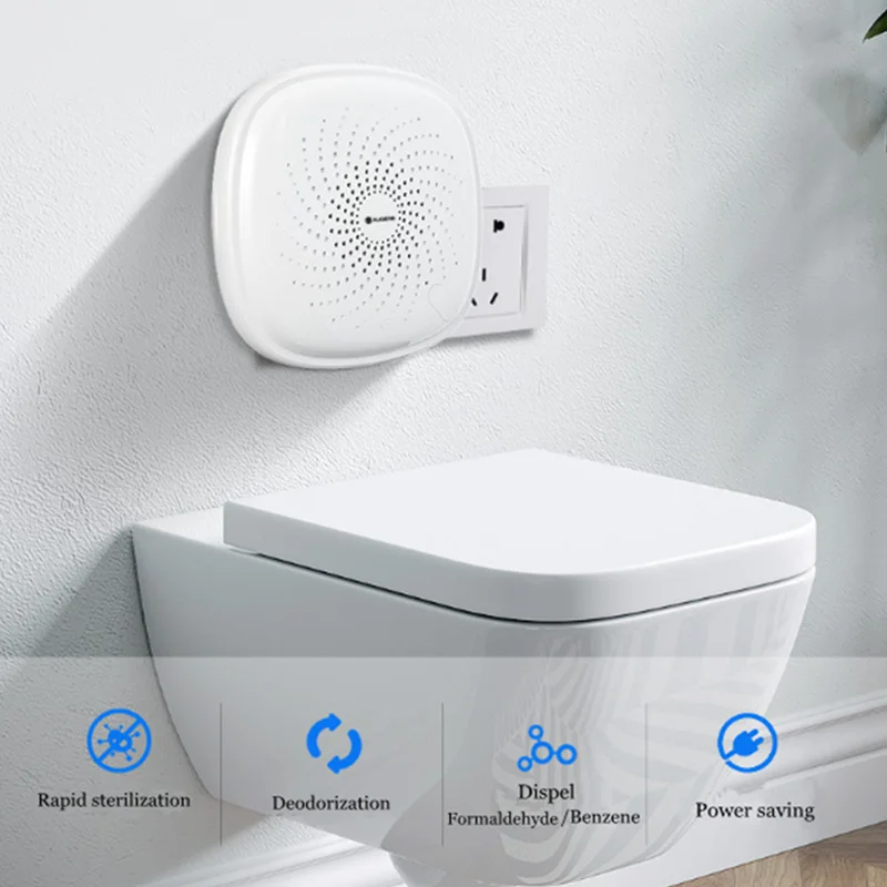 Kaufen AUGIENB Ozon Deodorizer Sterilisator O3 Generator Negativ ionen luftreiniger Formaldehyd Bakterien Entferner für Schlafzimmer Wohnzimmer