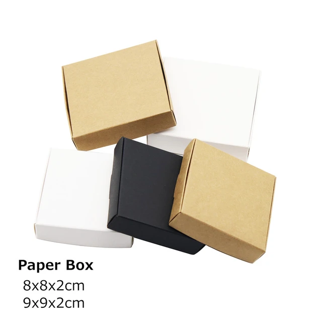 Kraft Paper Soap Packaging Craft Box  Cardboard Soap Packaging Craft Box -  12pcs/lot - Aliexpress