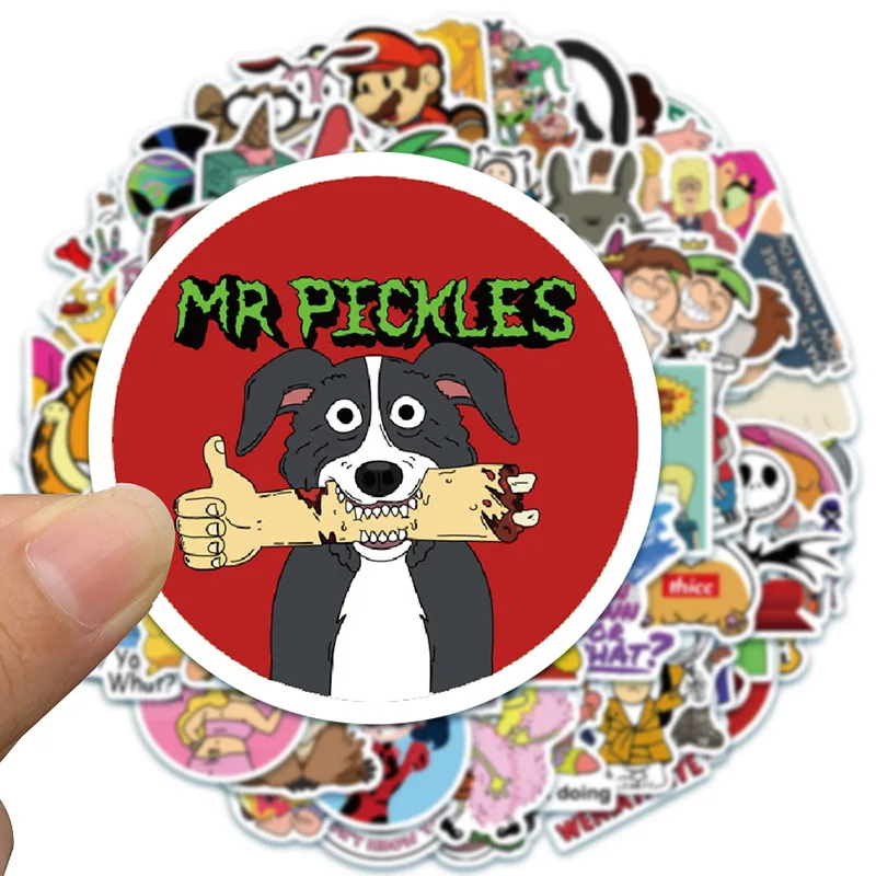 10/30/50 PCS Latest Cartoon Character Collection Graffiti Stickers Waterproof Suitcase Guitar Toy Decoration Stickers Wholesale