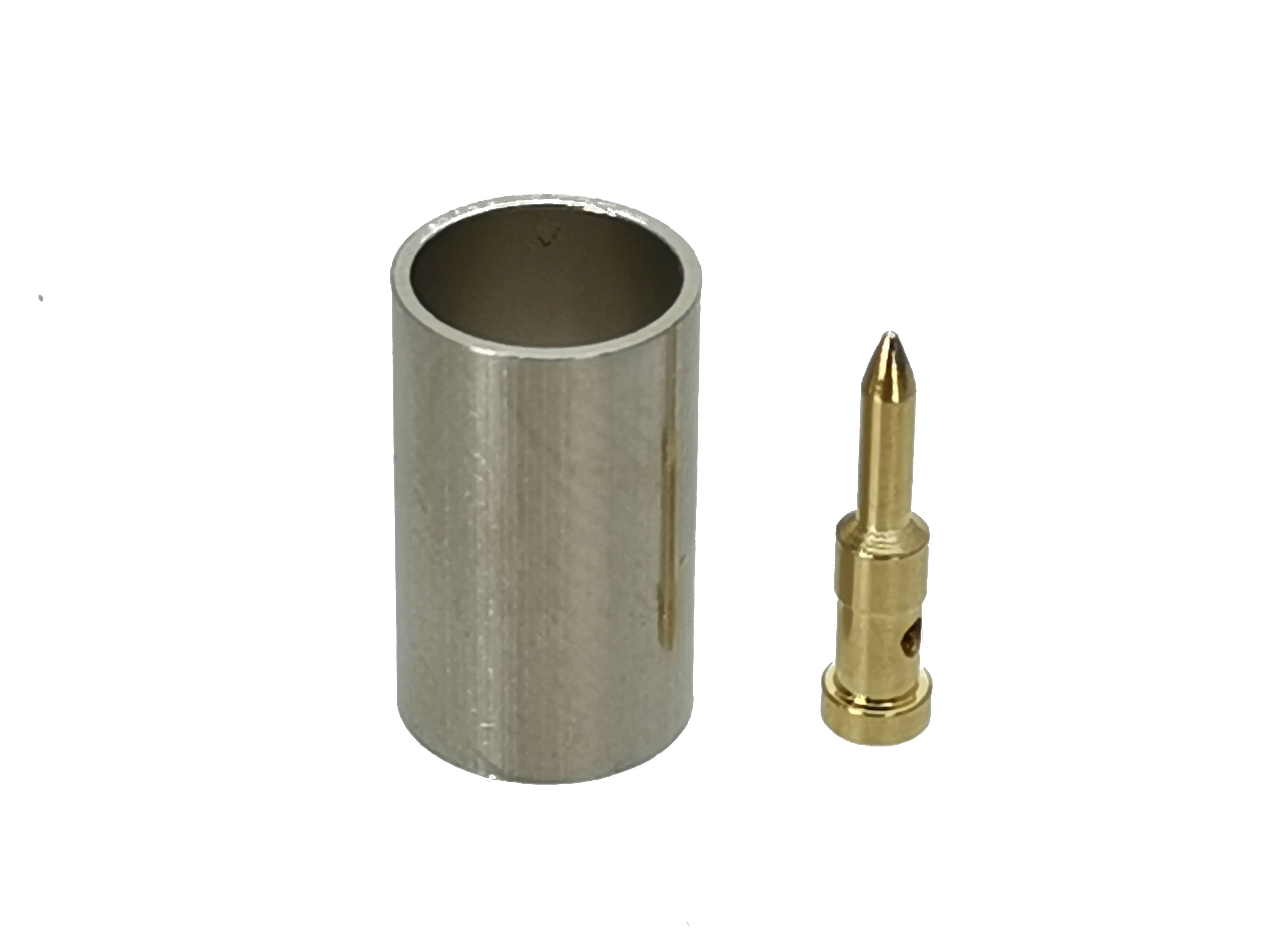 Коннектор BNC штепсельная вилка обжимной кабель RG8X RG 8X LMR240 75 Ом|cable connector crimp|cable