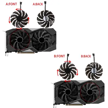 

PLD09210S12HH Cooler Cooling Fan Clockwise/Counterclockwise for GTX 1050 1050