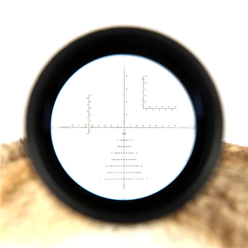 Снайпер LN 1-10x24 L Тактический оптический прицел стекло Выгравированный охотничий прицел оптика прицел Красная точка 20 мм крепления для охоты