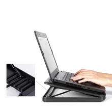 NCP88 охлаждающая подставка для ноутбука охлаждающая подставка охлаждающий коврик 5 тихих вентиляторов светодиодный синий низкий уровень шума AS99