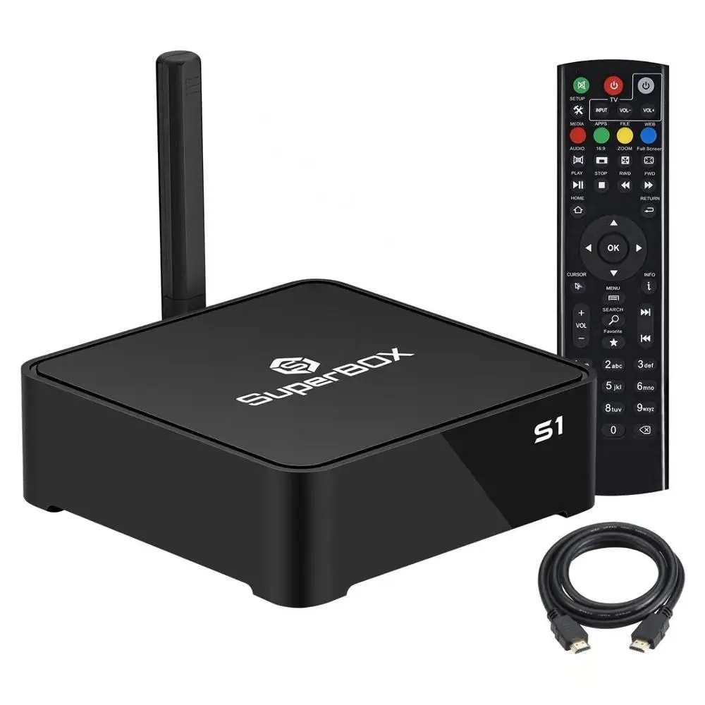 SuperBox s1 Универсальный США Канада английский IP ТВ каналы подписка жизнь live tv HD 1000+/VOD фильмы новости медиаплеер