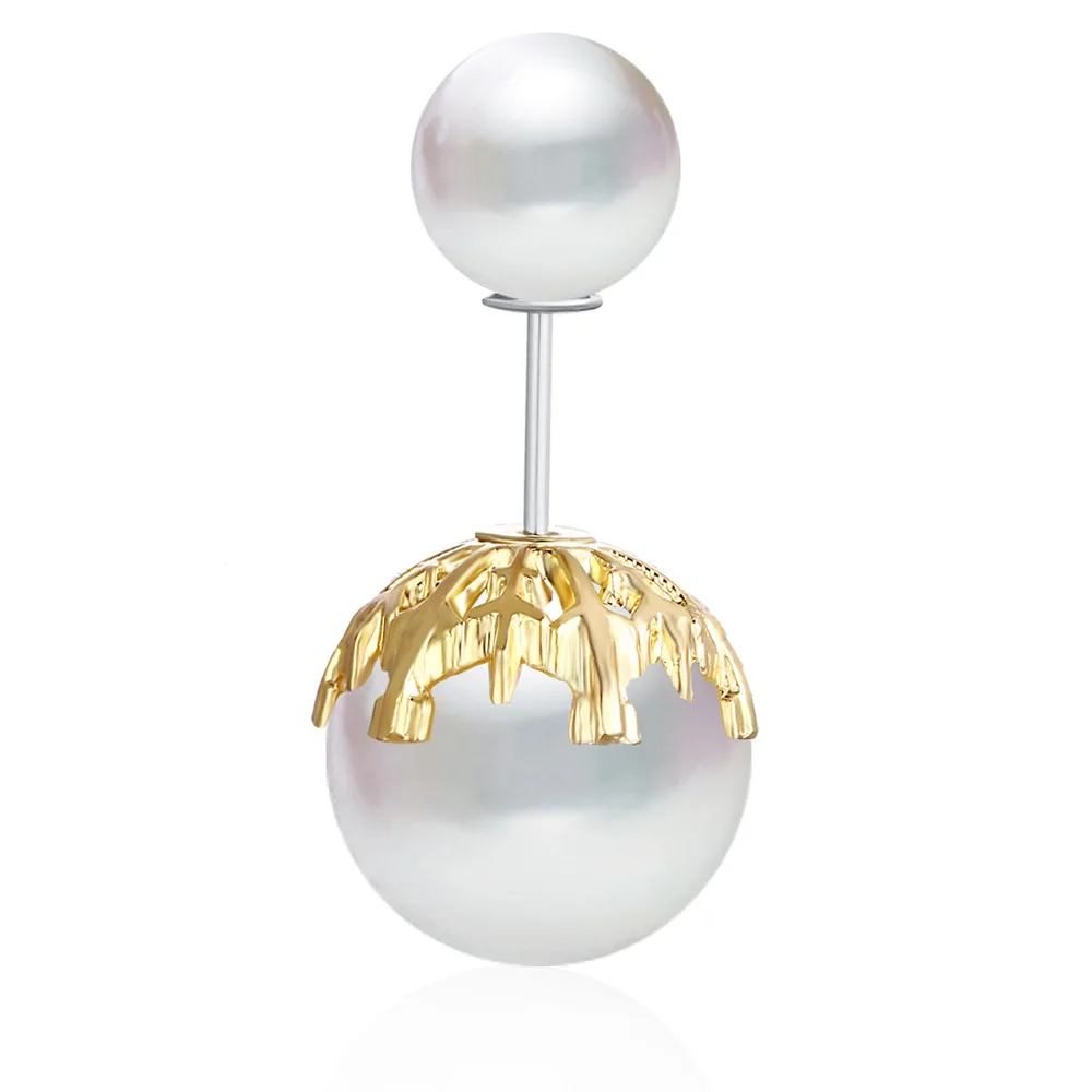 14 23 Styles Big Beads 8 Chakra Simulated Pearl Brooch Pin Dress Rhinestone Decoration Buckle Pin Jewelry Brooches For Men Women - Окраска металла: 14