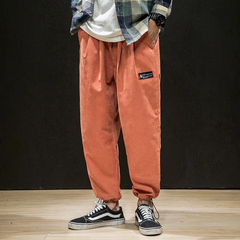 

Large Size 2019 Autumn New of Origional Popular Brand Macheda Large Size Men's Beam Leg Loose-Fit Capri Casual Pants