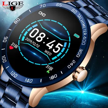 

Smart Watch Men Fitness Tracker IP67 Waterproof Heart Rate Blood Pressure Monitoring Pedometer Android iOS iOS Sport SmartWatch