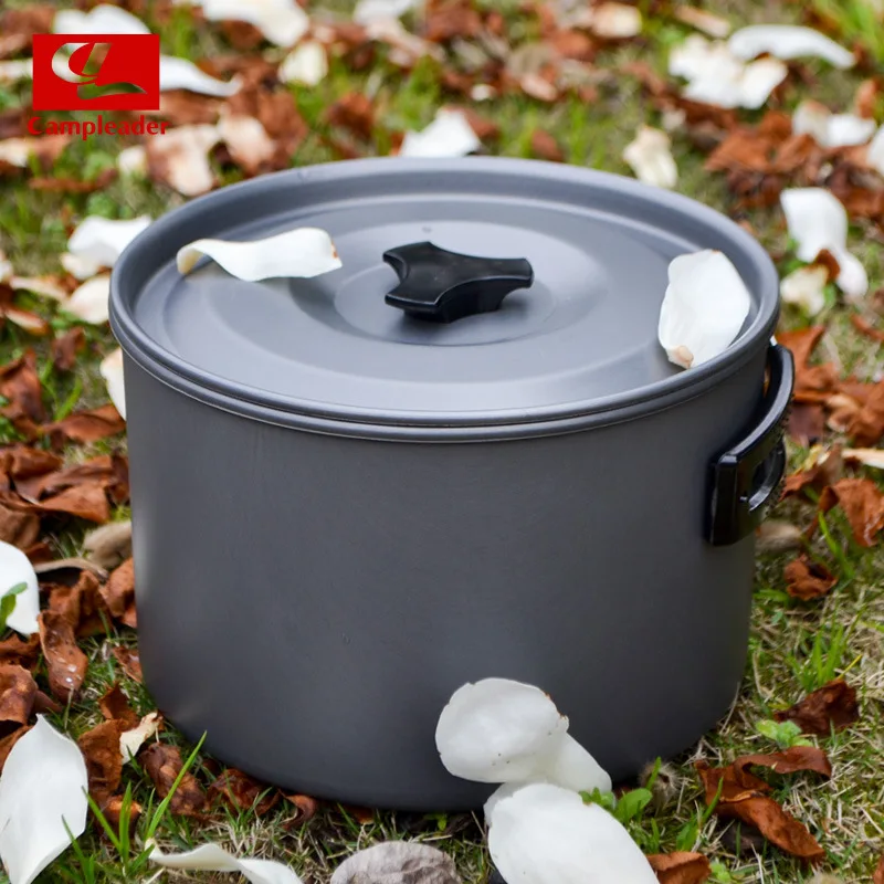 Outdoor camping cooker picnic folding pot 4-5 Person Picnic portable hot pot boiling water and cooking single pot