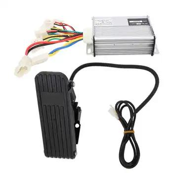 

48V 1000W Brush Controller with Foot Pedal Kit for Electric Bicycle Motorcycle Tricycle e-bike accessories