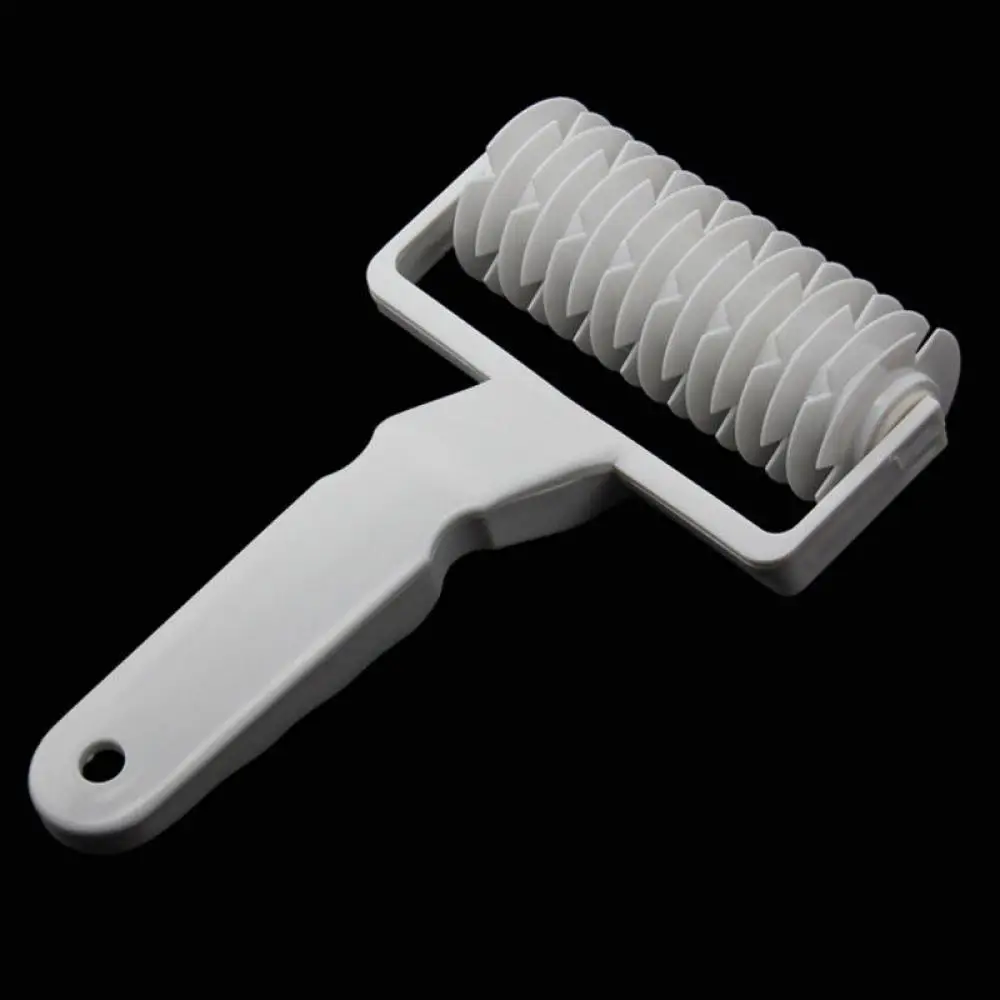 2 Инструменты для выпечки DIY Пластиковые для пиццы печенья тесто ролик кондитерский пирог иглы колеса резак швейная машина хлеб Дырокол - Цвет: 2