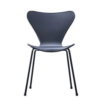 

Nordic dining chair home simple modern plastic chair thickened backrest chair adult leisure chair restaurant equivalent chair