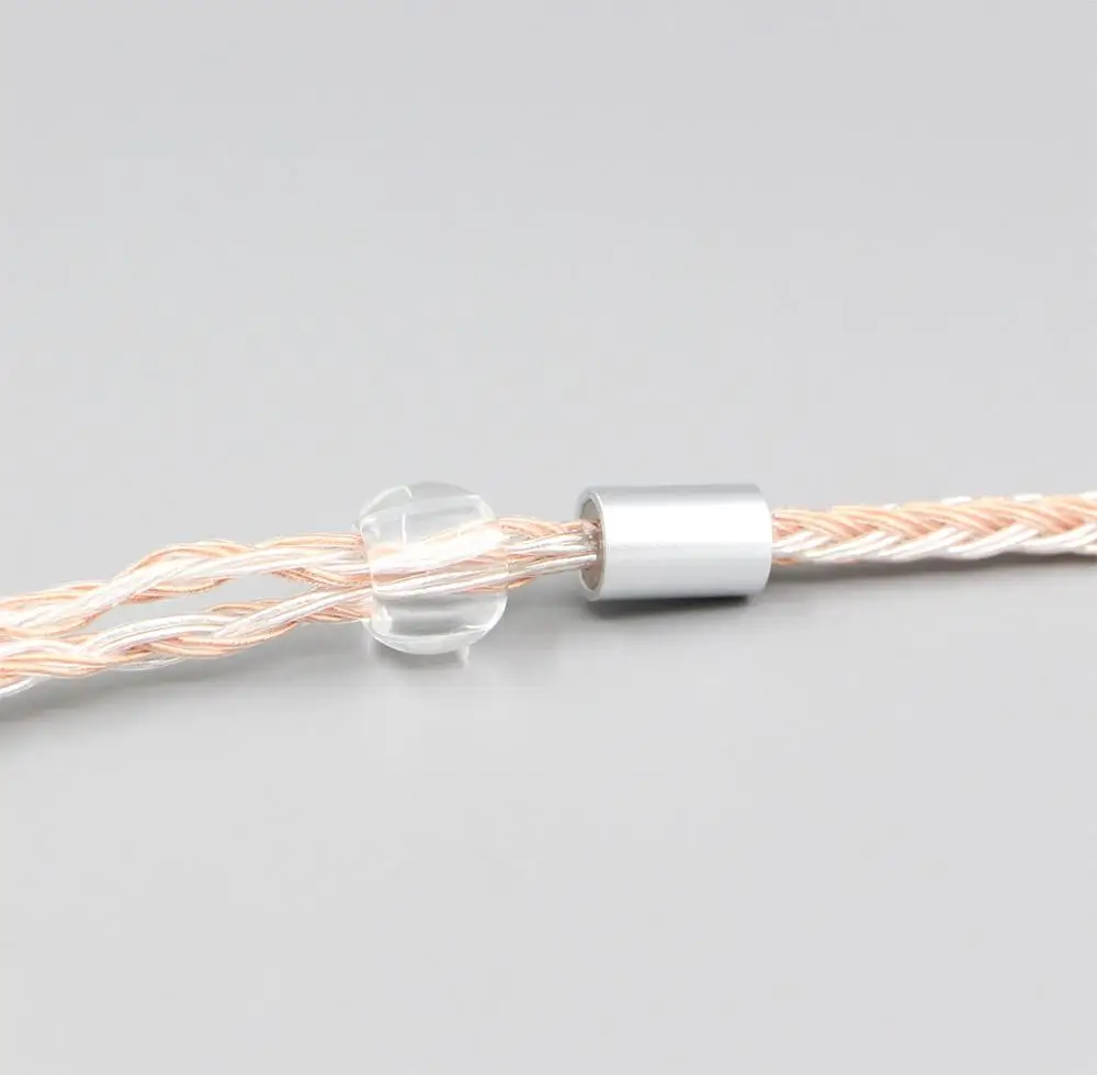 LN006442 2,5 мм 3,5 мм XLR сбалансированный 16 ядерный OCC Серебряный смешанный кабель для наушников для фокального Utopia Fidelity Circumaural