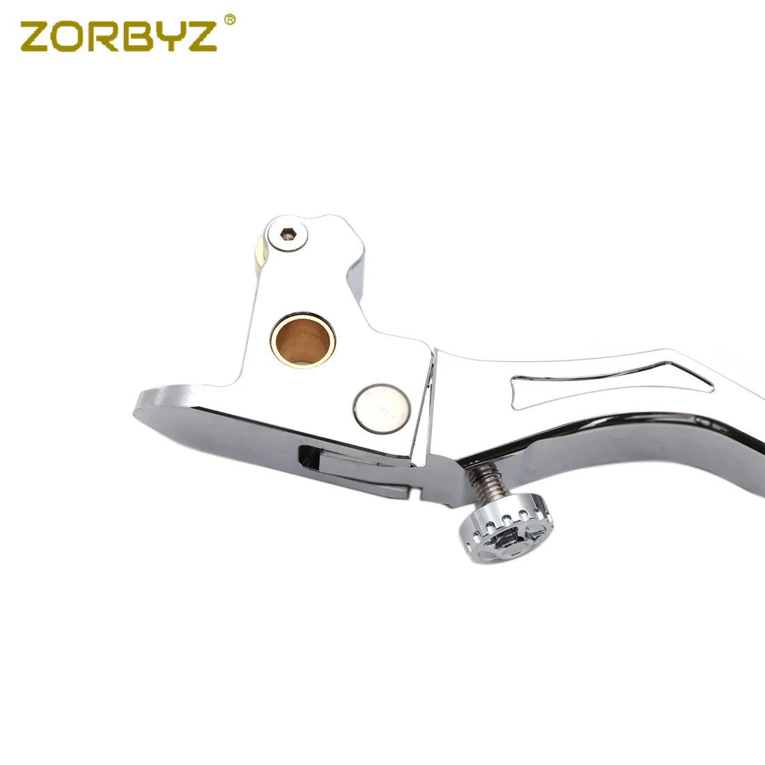 ZORBYZ Aluminun хромированный контрастный режущий регулятор сцепления тормозной рычаг Набор для Harley Electra Street Glide