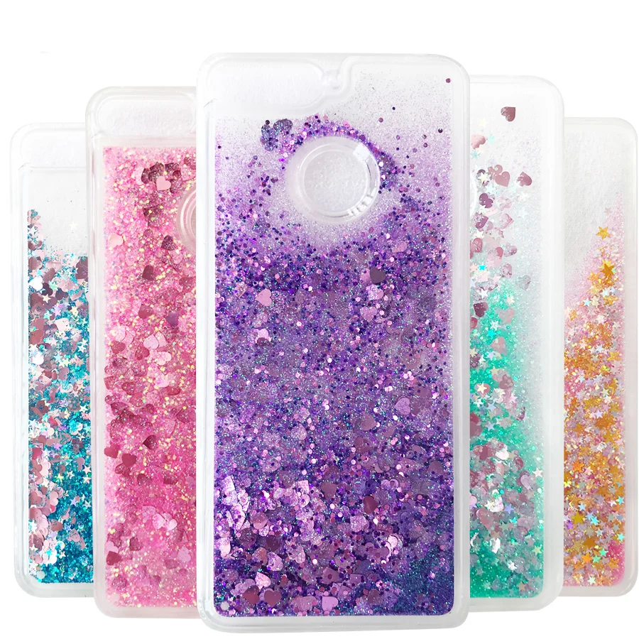 For Huawei Honor 7A Pro case 5.7 inch cover Liquid Glitter Dynamic Soft TPU phone cases |