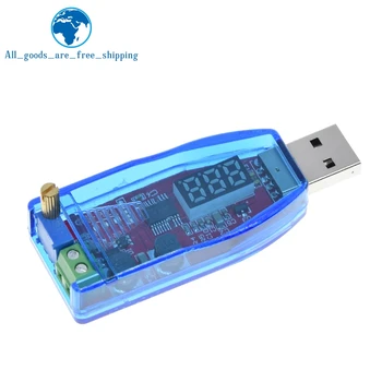 TZT LED DC-DC 5V To 1-24V Adjustable Potentiometer USB Step Up/Down Buck Boost Converter Power Supply Voltage Regulator Module