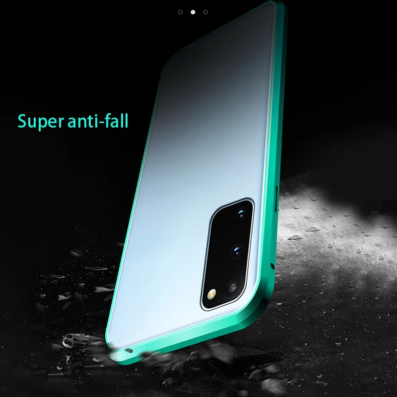 360 Магнитная Адсорбция металлический корпус для Samsung Galaxy A51 A71 A50 A70 A50s A70s A10 A20 A30 A40 A31
