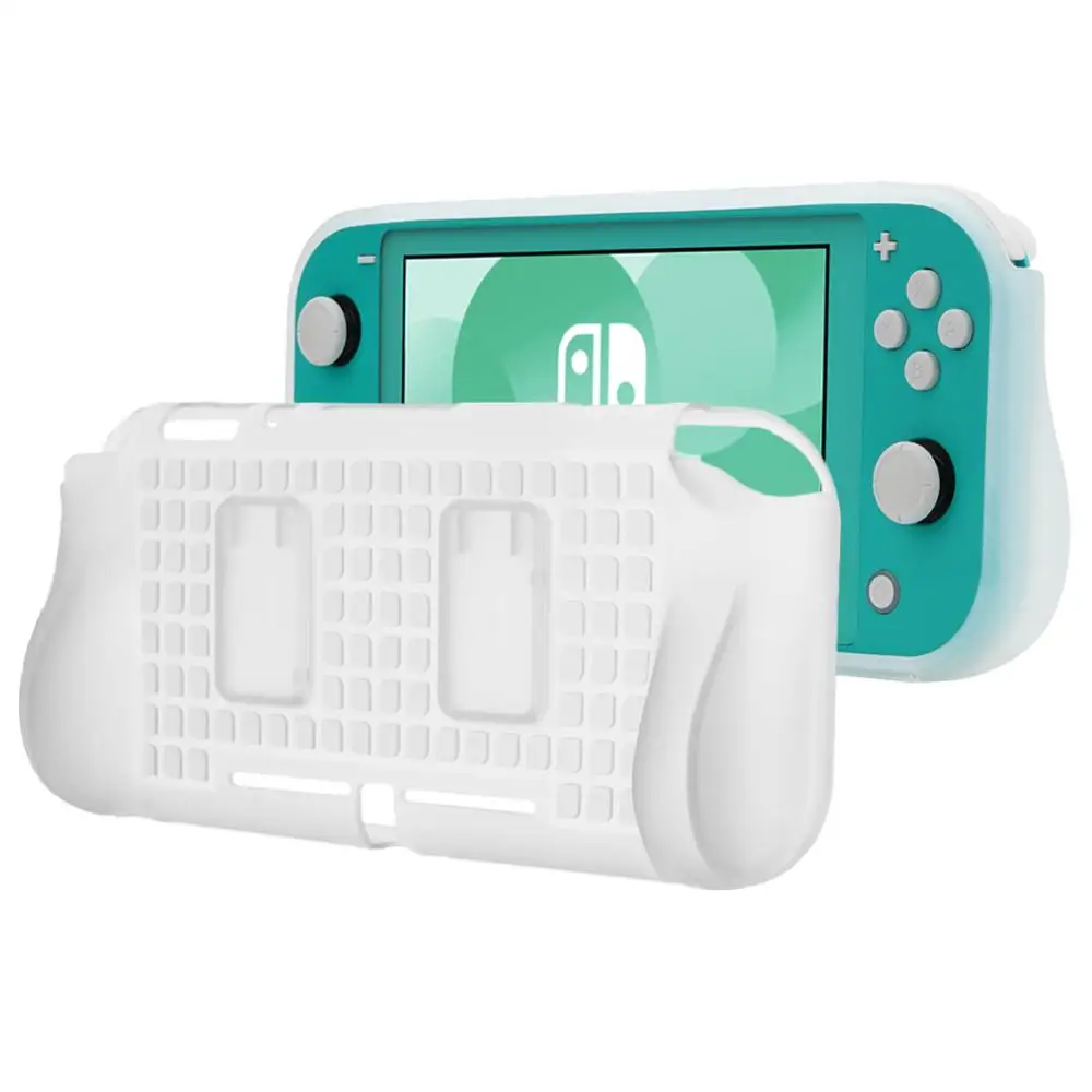 White KIWI design Protective Case for Nintendo Switch Lite, Anti-Slip and Anti-Scratch TPU Cover Case for Nintendo Switch Lite - Цвет: White