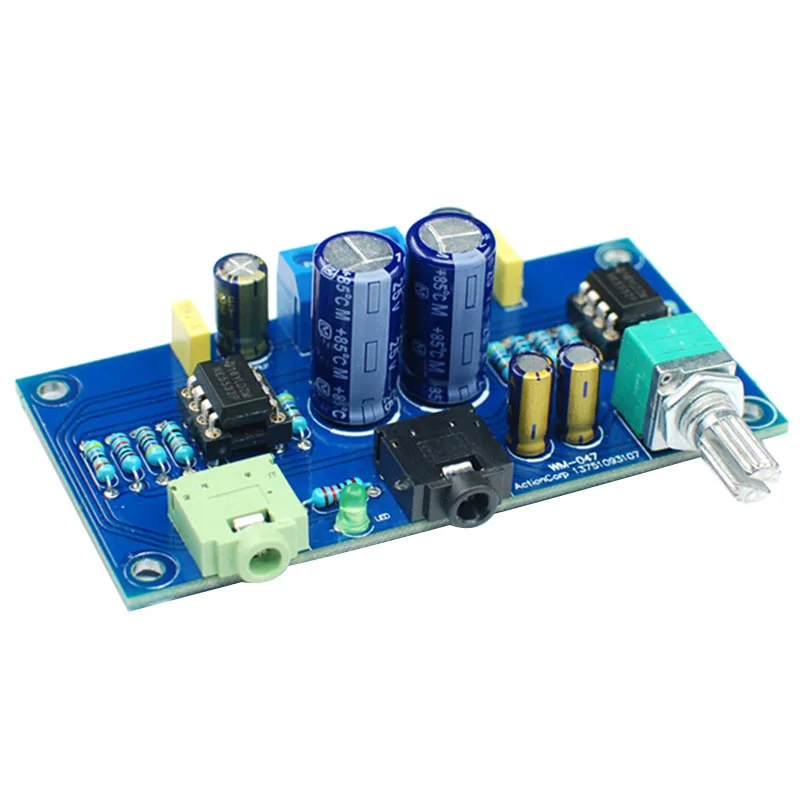 47 Earphone Amplifier 2 Channel Headphone Amplifier 47 Amplifier Dc Double Power Version Finished Product 
