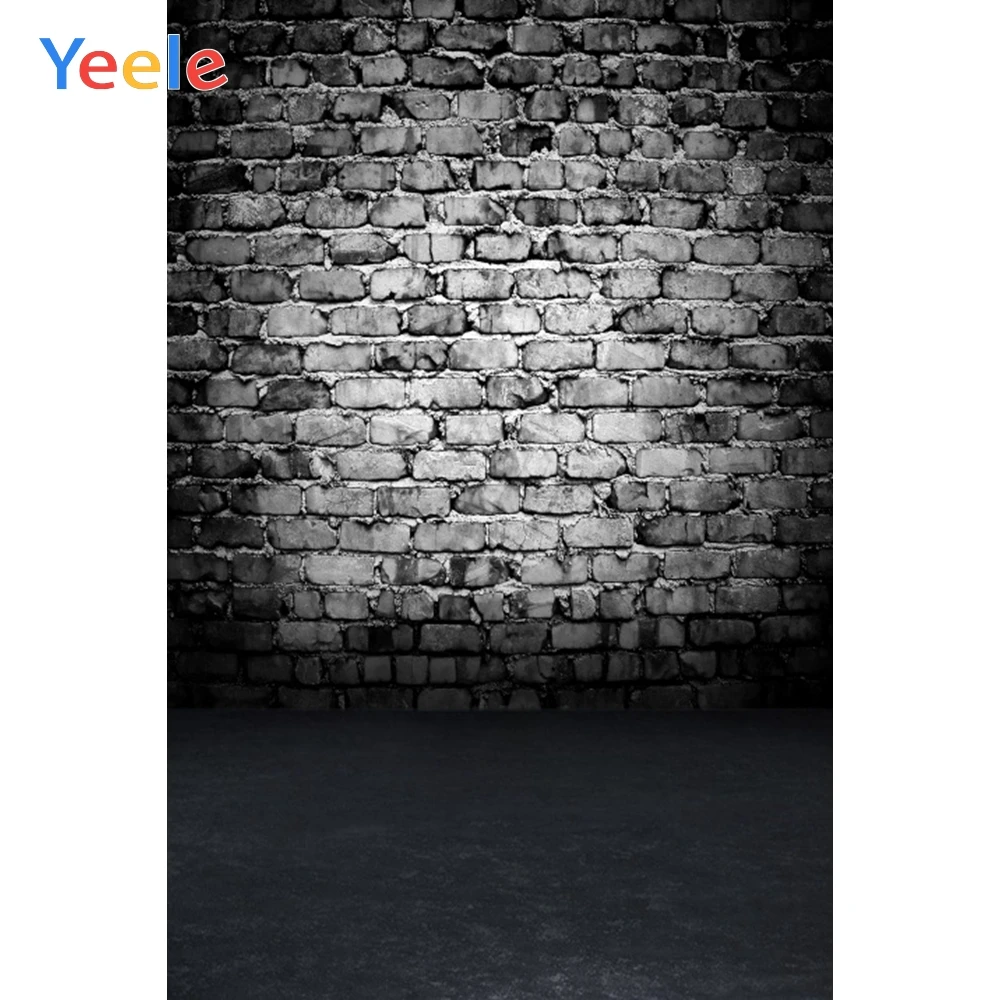 Фон для детской портретной фотосъемки Yeele в стиле гранж с изображением темной