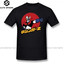 Мазингер футболка мазингер Z футболка 100 хлопок 5x Футболка мужская пляжная графическая с коротким рукавом забавная футболка