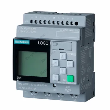

New LOGO 12/24RCE Logic Module 6ED1052-1MD08-0BA0 Full Replace 6ED1052-1MD00-0BA8 8 DI (4AI)/4 DO Original