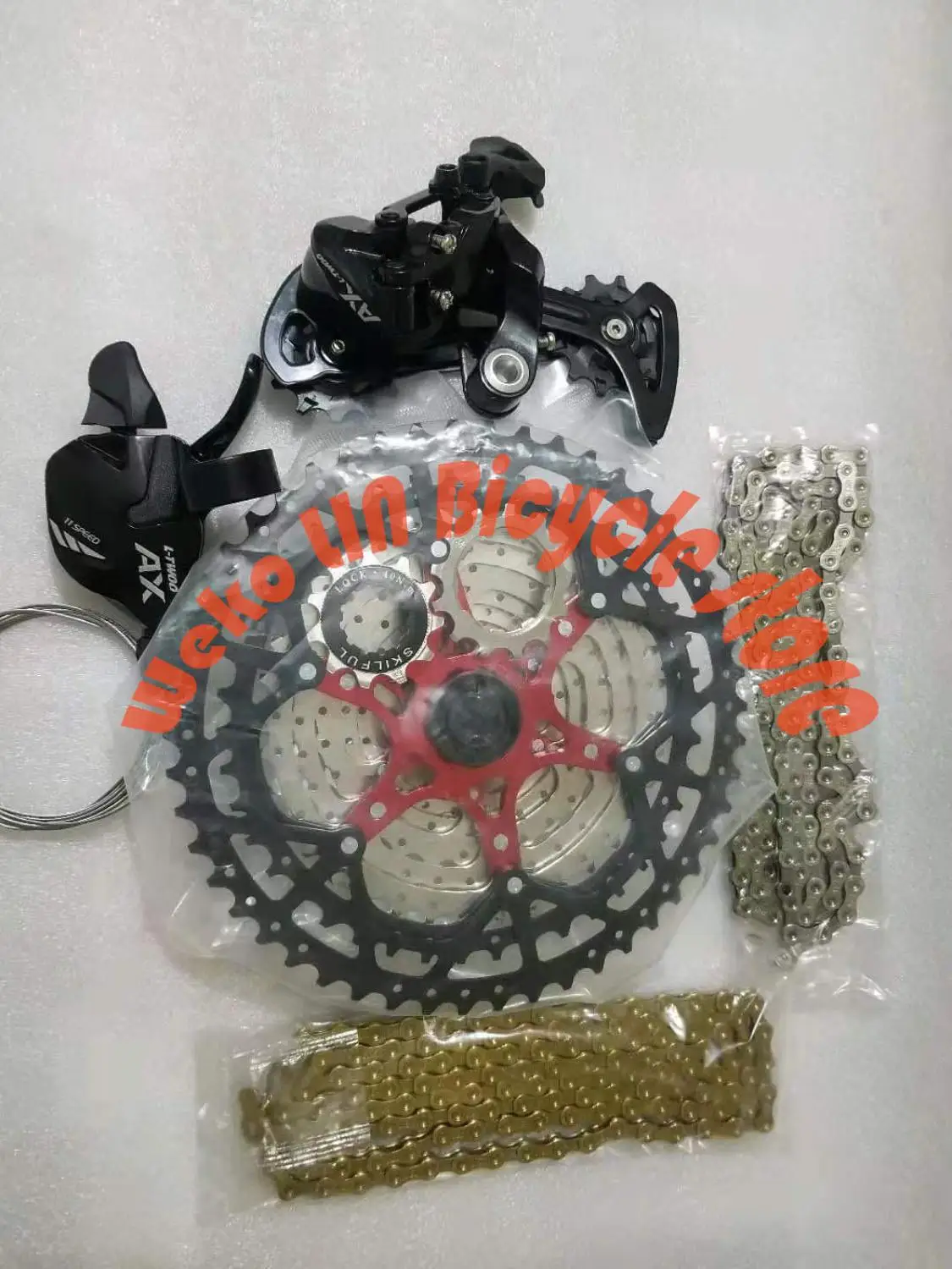 LTWOO AX11 группа 11S MTB велосипед группа наборы задний переключатель+ триггерный переключатель передач+ YBN цепь+ искусная кассета