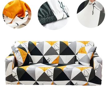 

2020 Modern Sofa Covers Set Geometric Couch Cover Elastic Sofa Cover For Living Room Pets Corner L Shaped Sofa Cover