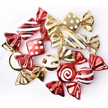 

Christmas decorations scene layout ornaments ornaments hanging ornaments DIY layout pendant 18CM painted candy props