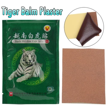 

8Pcs /Bag Tiger Balm Pain Relieving Muscle Back Pain Athritis Strain Massage Relaxation Human Care