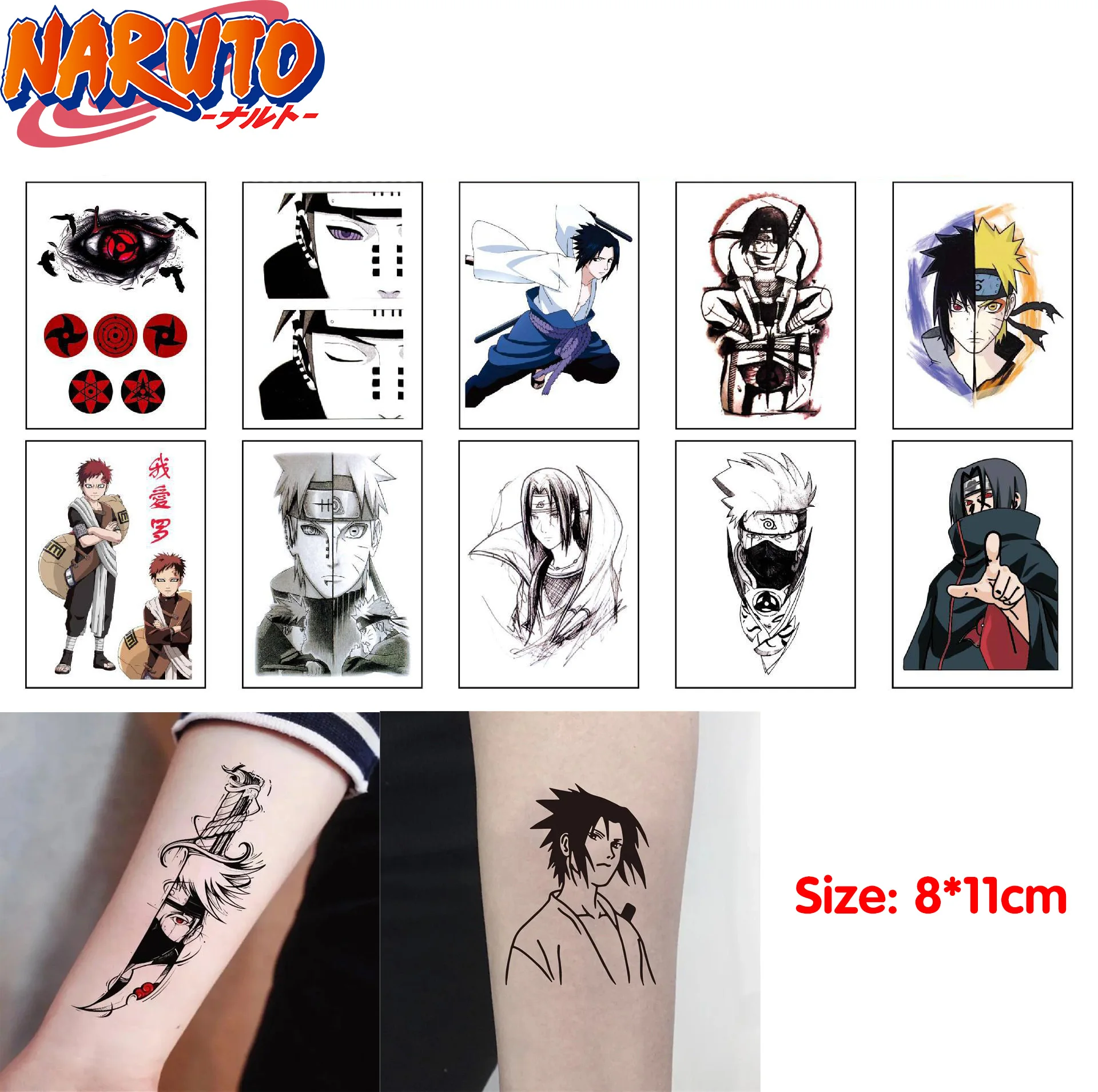 10 Tatuagens de Naruto