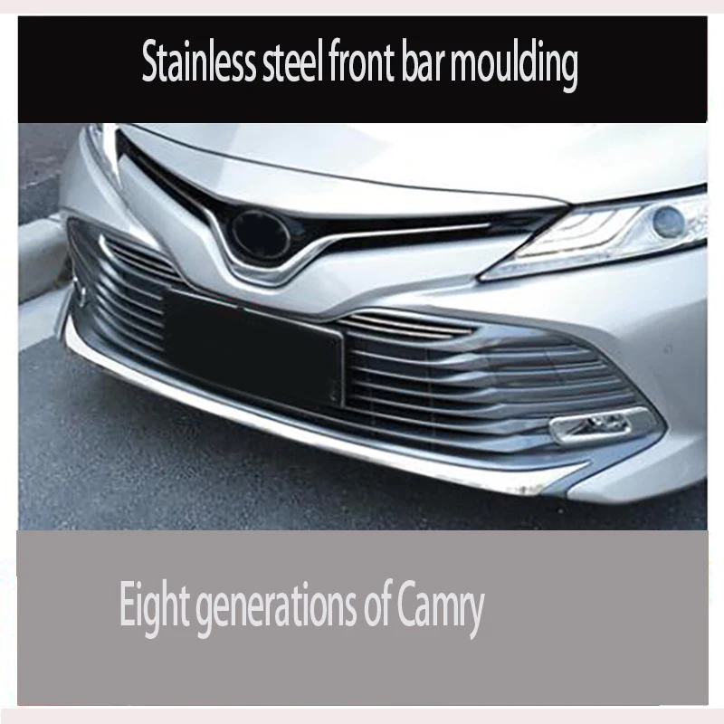

2018-2019 Special Front Lip Decoration Sticker For Front Bar Of For Eighth Generation Camry