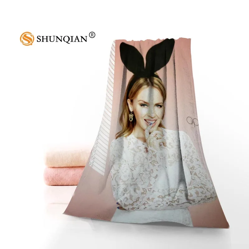 15 На заказ Kylie Minogue 35x75 см полотенце для лица s facmarleth бамбуковое волокно мочалка быстросохнущее спортивное полотенце - Цвет: 15