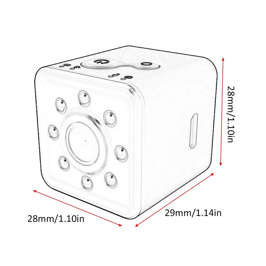 SQ13 HD wifi маленькая мини ip-камера камера 1080P видео датчик ночного видения Видеокамера микро камера s DVR регистратор движения видеокамера SQ13