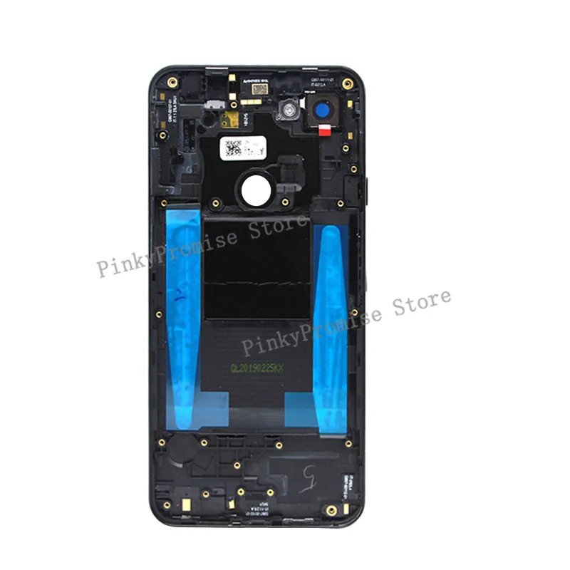 Для HTC Google Pixel 3A стеклянная задняя крышка батарейного отсека Корпус для Google Pixel 3a XL задняя дверь корпус