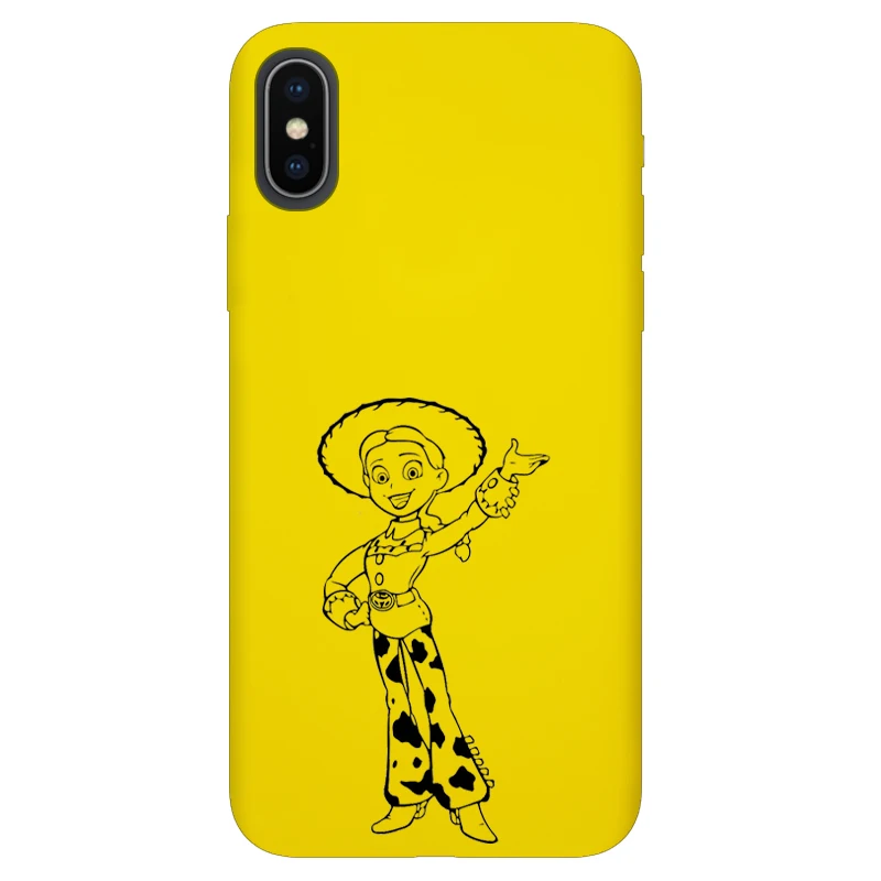 История игрушек Базз Вуди чехол для iPhone X XR Xs Max 8 7 6 Plus 6S 5s SE Мягкий силиконовый чехол Конфеты Fundas Coque Alien Jessie - Цвет: Jessie