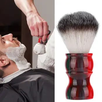 

Shaving Bowl Professional Men Beard Shaving Brush Facial Hair Cleaning Brush for Barber Salon Home Shave Brush