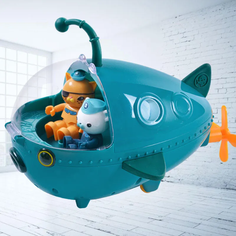 Octonauts TV Toys Submarine Boat Ship GUP A B E With Shellington Kwazii
