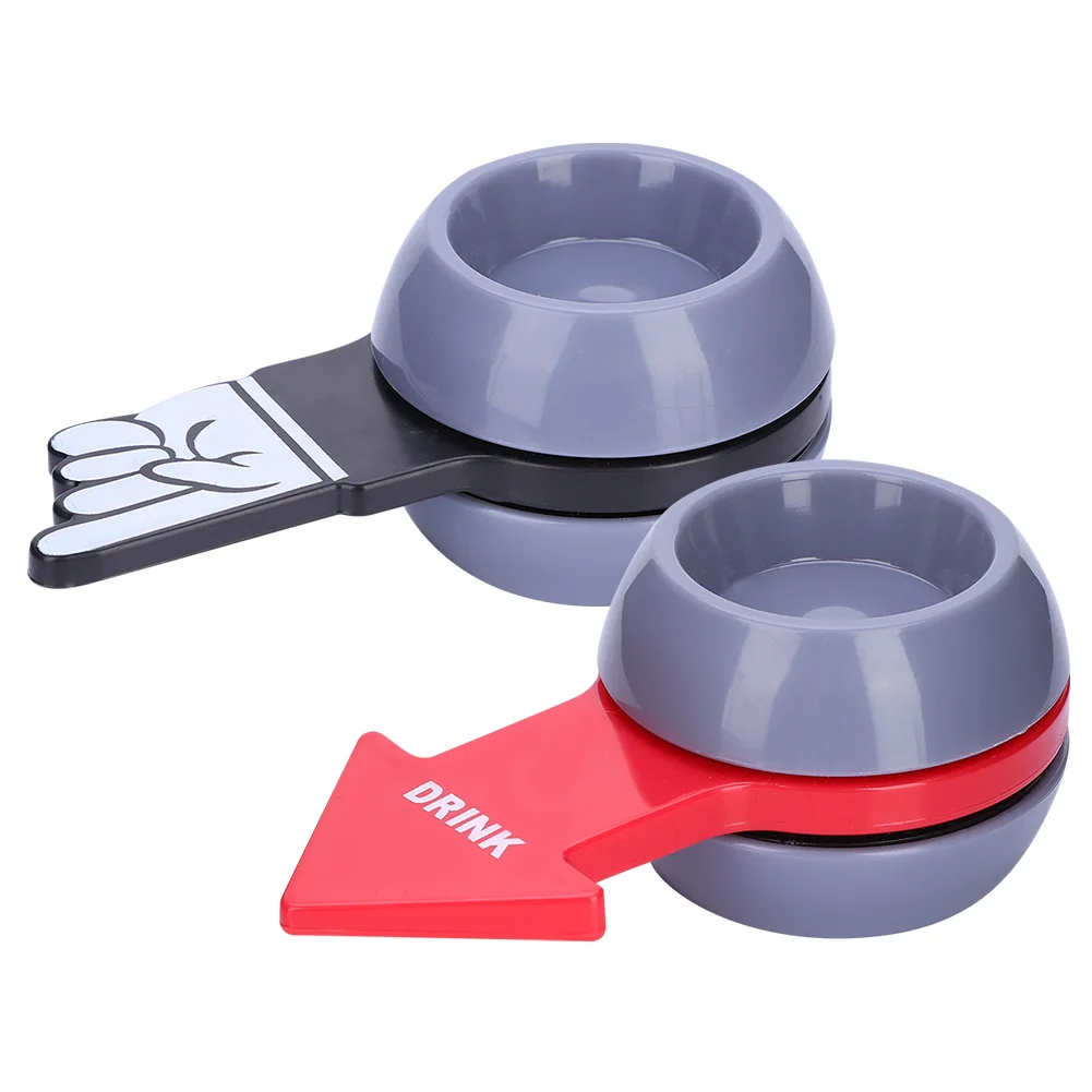 Забавный Spinner Вечерние игры вращающаяся стрела пива бокал для вина, кружка набор Spin The Shot Питьевая игра подарки развлекательные принадлежности