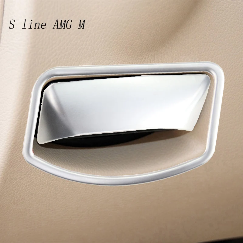 Car styling The foot brake release switch Button frame Trim Stickers for Mercedes Benz E class W212 C Class W204 GLK Accessories |