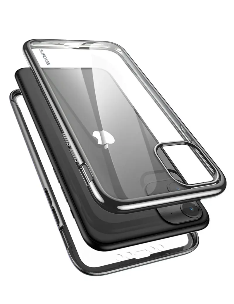 Чехол для iPhone 11 6,1() SUPCASE UB электро-металлический гальванический+ Гибридный чехол из ТПУ с встроенным защитным экраном