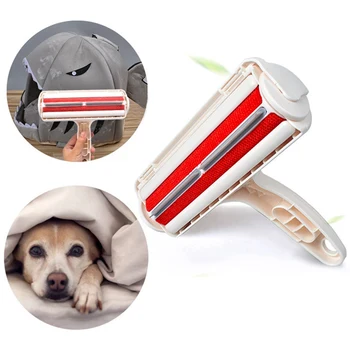 

1pc Pet Hair Remover Dog Fur Roller Sofa Carpet Clothes Cleaning Brush Pet Hair Sticking Roller Dog Cat Lint Pet Hair Remover