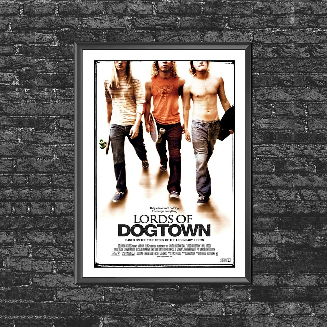 

Lords of Dogtown Movie Poster Wall Painting Home Decoration (No Frame)