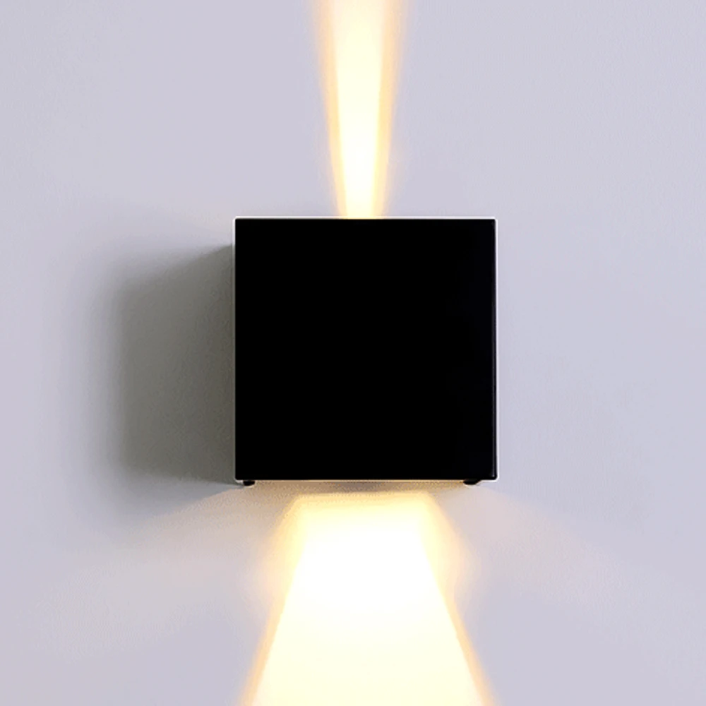 

Modern LED Wall Lampfor Living Room Stairs Corridor Bedroom Sconce Square Wall Light 6W Lighting Fixture