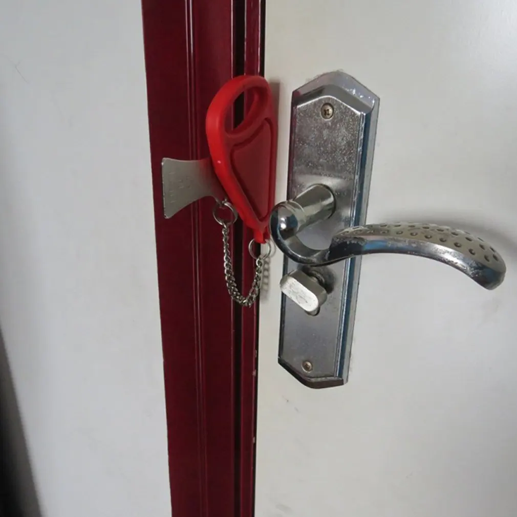 Portable Hotel Door Lock Locks Self Defense Door Stop Travel Travel Accommodation Door Stopper Door Lock