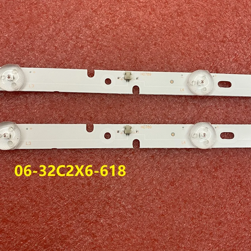 2Pcs Retroilluminazione A Led Per Philco Ptv32C30D Ptv32C30 Ph32C10Dsgwa 06-32C2X6-618-M10W14-New M07W14 M13W14 Akai Aktv3227H Lt-32C485