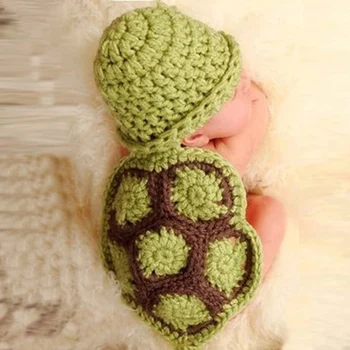 

Baby Girl Boy Crochet Knit Costume Photo Photography Prop Hats Outfits M09