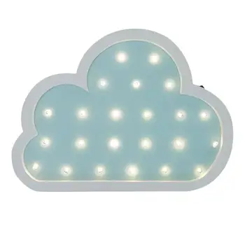 

LED Cartoon Clouds Shape Wall Lamp Modeling Light Festival Home Decorative