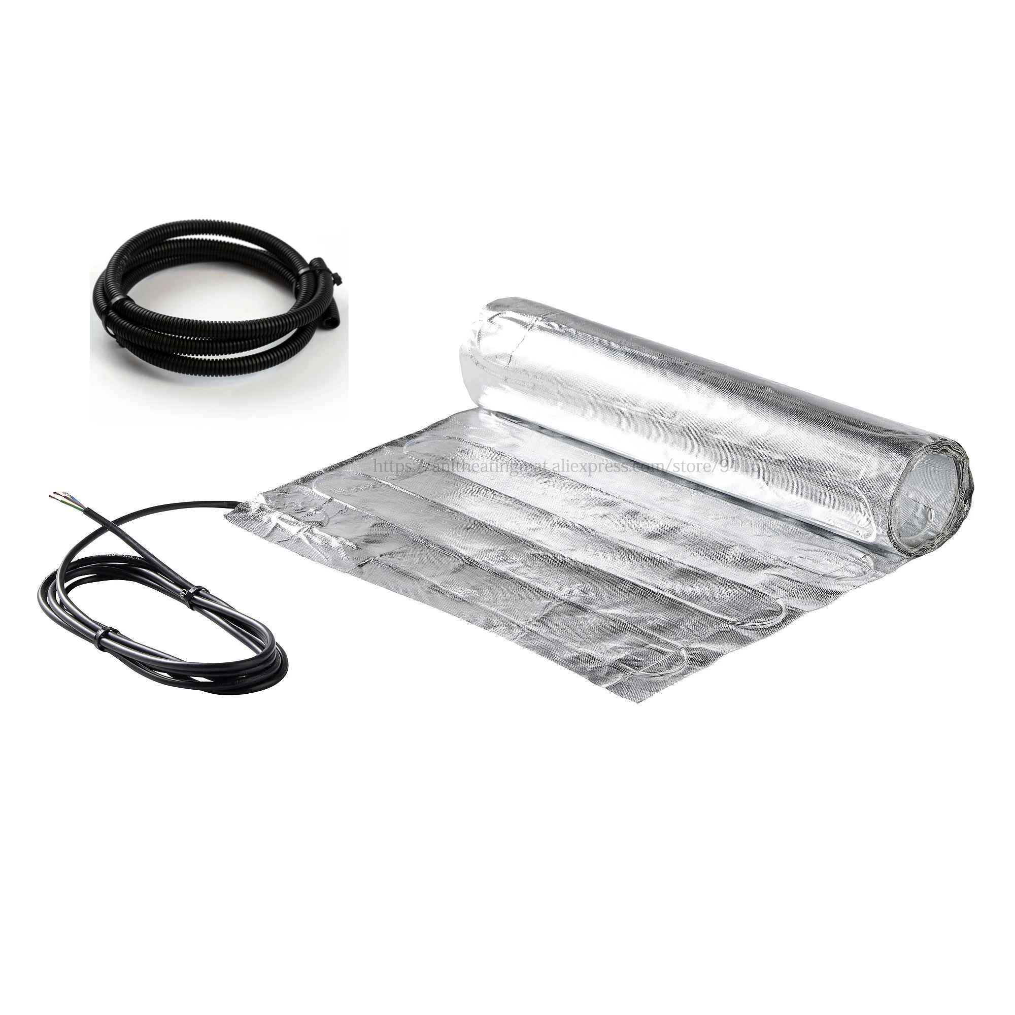 6M2 Aluminium Foil Heating Mats System For Wooden Laminate Floor With  Choice Thermostat - AliExpress