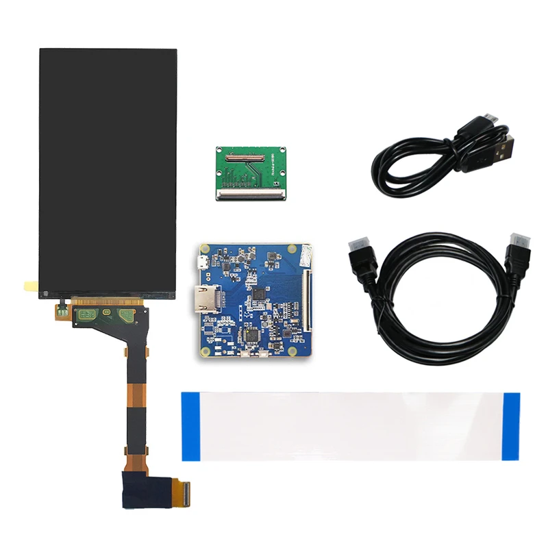 Display Lcd para Visor Afiado 1440×2560 Painel Hdmi-compatível com Mipi para Impressora 3d Placa Remover com Luz de Fundo 5.5 Unidades 2k