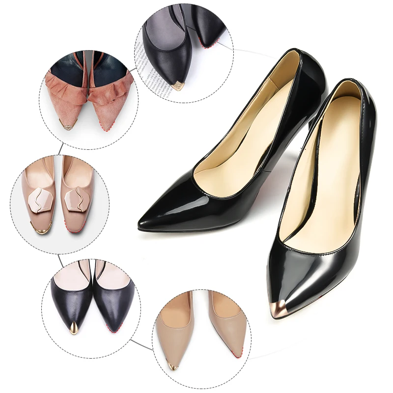 Защита для носка обуви металлический зажим украшение на высоком каблуке защита